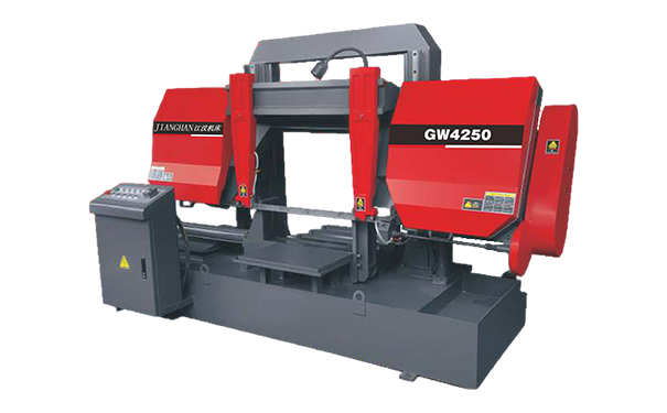 安义GW4250双柱龙门卧式带锯床