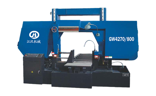 安义GW4270/800双柱龙门卧式带锯床